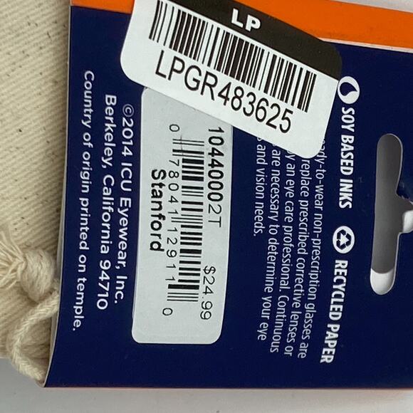 ICU Eyewear Stanford Reading Glasses Readers with Case 1.50 - Picture 12 of 12